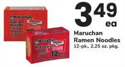 Safeway Maruchan Ramen Noodles offer