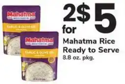 Safeway Mahatma Rice Ready to Serve offer