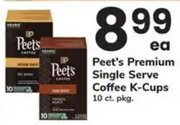 Safeway Peets Premium Single Serve Coffee K Cups offer