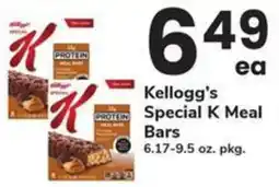 Safeway Kelloggs Special K Meal Bars offer