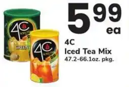 Safeway 4C Iced Tea Mix offer