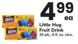 Safeway Little Hug Fruit Drink offer
