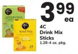 Safeway 4C Drink Mix Sticks offer