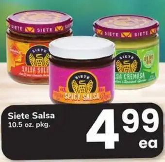 Safeway Siete Salsa offer