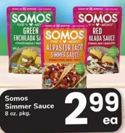 Safeway Somos Simmer Sauce offer
