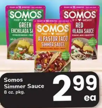 Safeway Somos Simmer Sauce offer