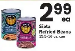 Safeway Sieta Refried Beans offer