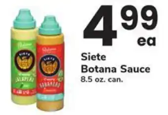 Safeway Siete Botana Sauce offer