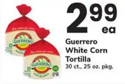 Safeway Guerrero White Corn Tortilla offer