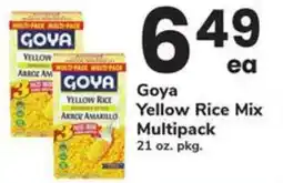 Safeway Goya Yellow Rice Mix Multipack offer