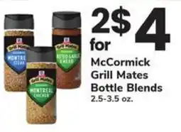 Safeway McCormick Grill Mates Bottle Blends offer