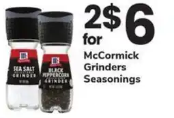 Safeway McCormick Grinders Seasonings offer