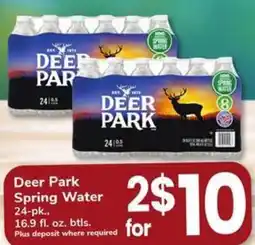 Safeway Deer Park Spring Water offer