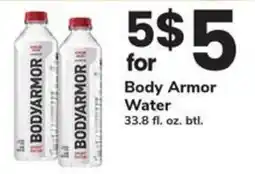 Safeway Body Armor Water offer