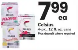 Safeway Celsius offer