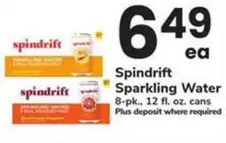 Safeway Spindrift Sparkling Water offer