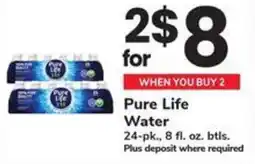 Safeway Pure Life Water offer