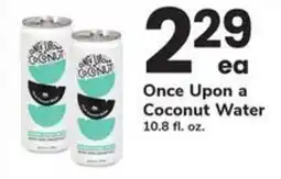 Safeway Once Upon a Coconut Water offer