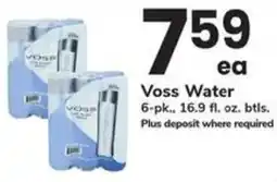 Safeway Voss Water offer