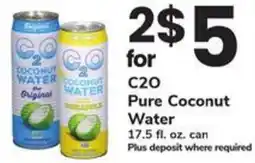 Safeway Pure Coconut Water offer