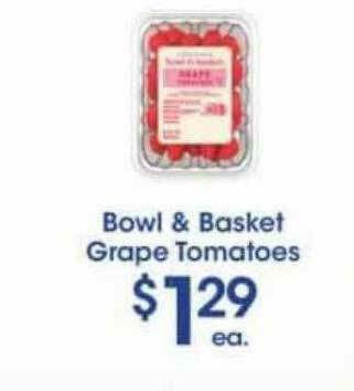 Price Rite Bowl & Basket Grape Tomatoes offer