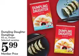 Pavilions Dumpling Daughter Dumplings offer