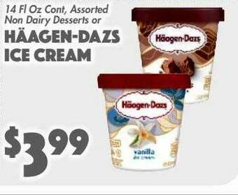 The Food Emporium Häagen Dazs Ice Cream offer