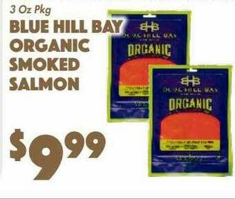 The Food Emporium Blue Hill Bay Organic Smoked Salmon offer
