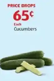 Aldi Cucumbers offer