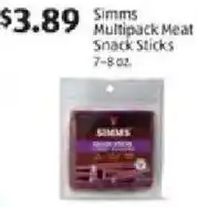 Aldi Simms Multipack Meat Snack Sticks offer