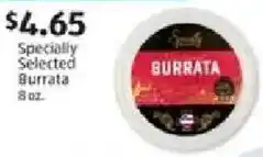 Aldi Specially Selected Burrata offer