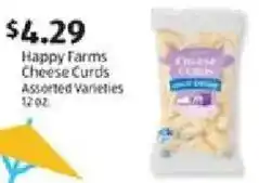 Aldi Happy Farms Cheese Curds offer