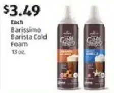 Aldi Barissimo Barista Cold Foam offer