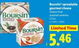 Lidl Boursinâ“¡ spreadable gourmet cheese offer