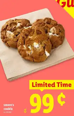 Lidl Smore's cookie offer