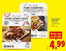 Lidl Pork carnitas / burnt ends offer
