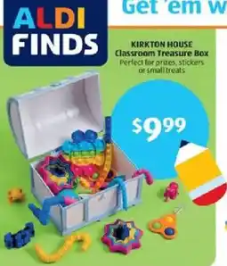 Aldi Kirkton house classroom treasure box offer