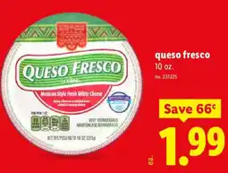 Lidl Queso fresco offer