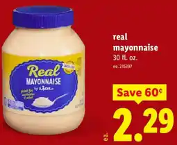 Lidl Real mayonnaise offer