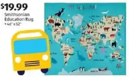 Aldi Smithsonian Education Rug offer