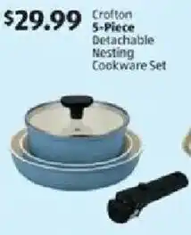 Aldi Crofton Detachable Nesting Cookware Set offer