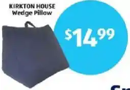Aldi Kirkton house wedge pillow offer