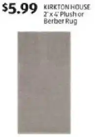 Aldi Kirkton house plush or berber rug offer