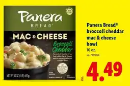 Lidl Panera breadâ“¡ broccoli cheddar mac & cheese bowl offer