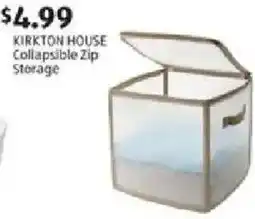 Aldi Kirkton house collapsible zip storage offer