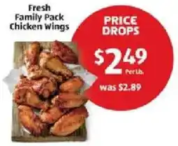 Aldi Fresh Family Pack Chicken Wings offer