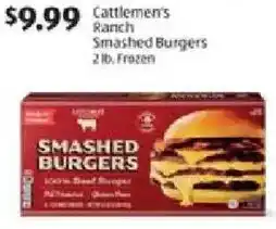 Aldi Cattlemen's Ranch Smashed Burgers offer