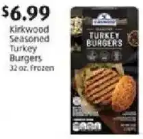 Aldi Kirkwood Seasoned Turkey Burgers offer