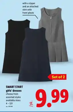 Lidl Smart start girls' dresses offer
