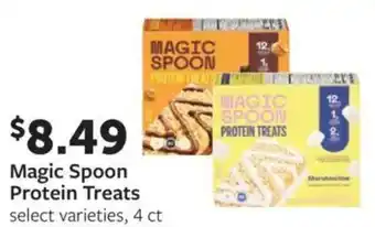Fareway Magic spoon protein treats offer